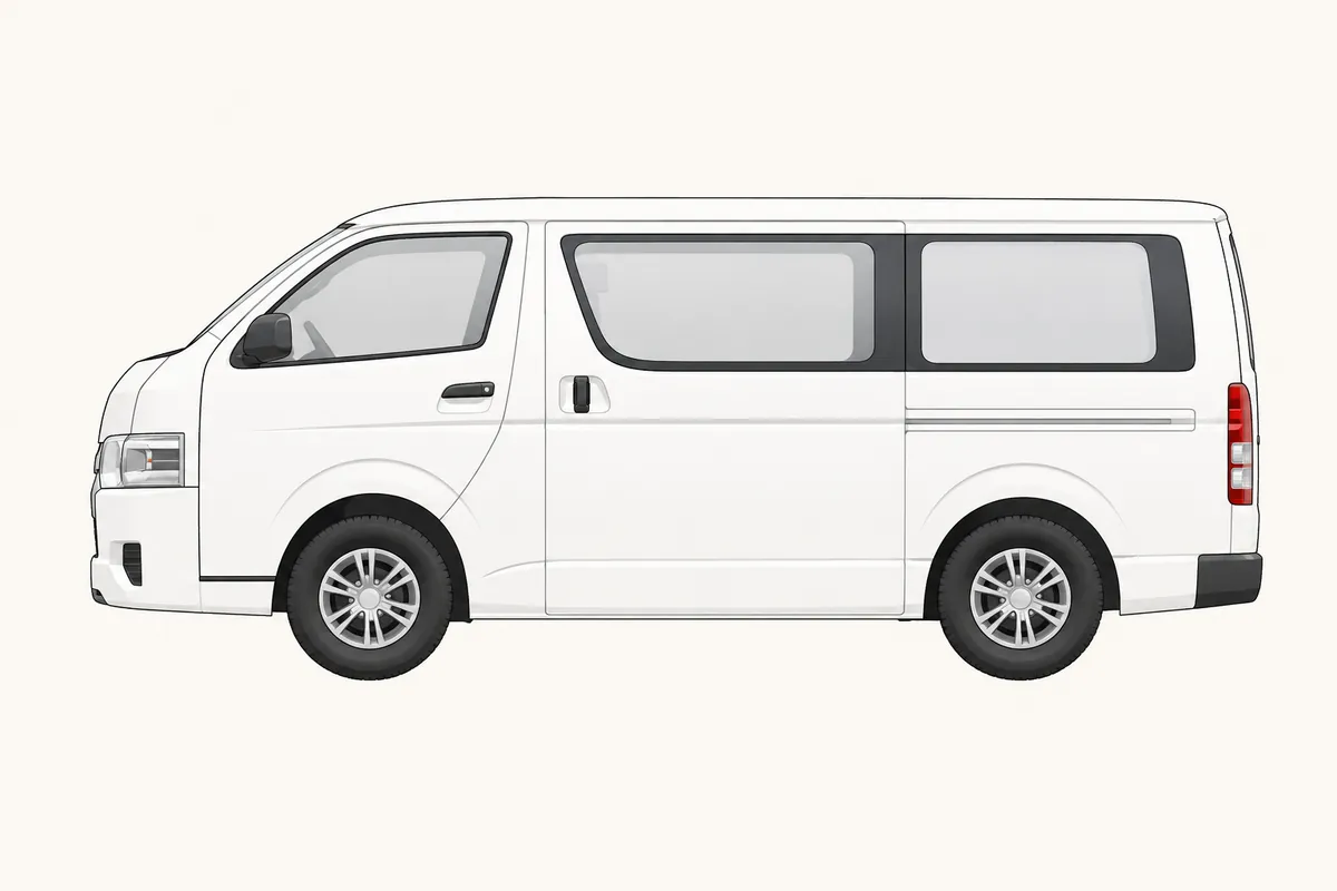 BONGO BRAWNY VANのイラスト