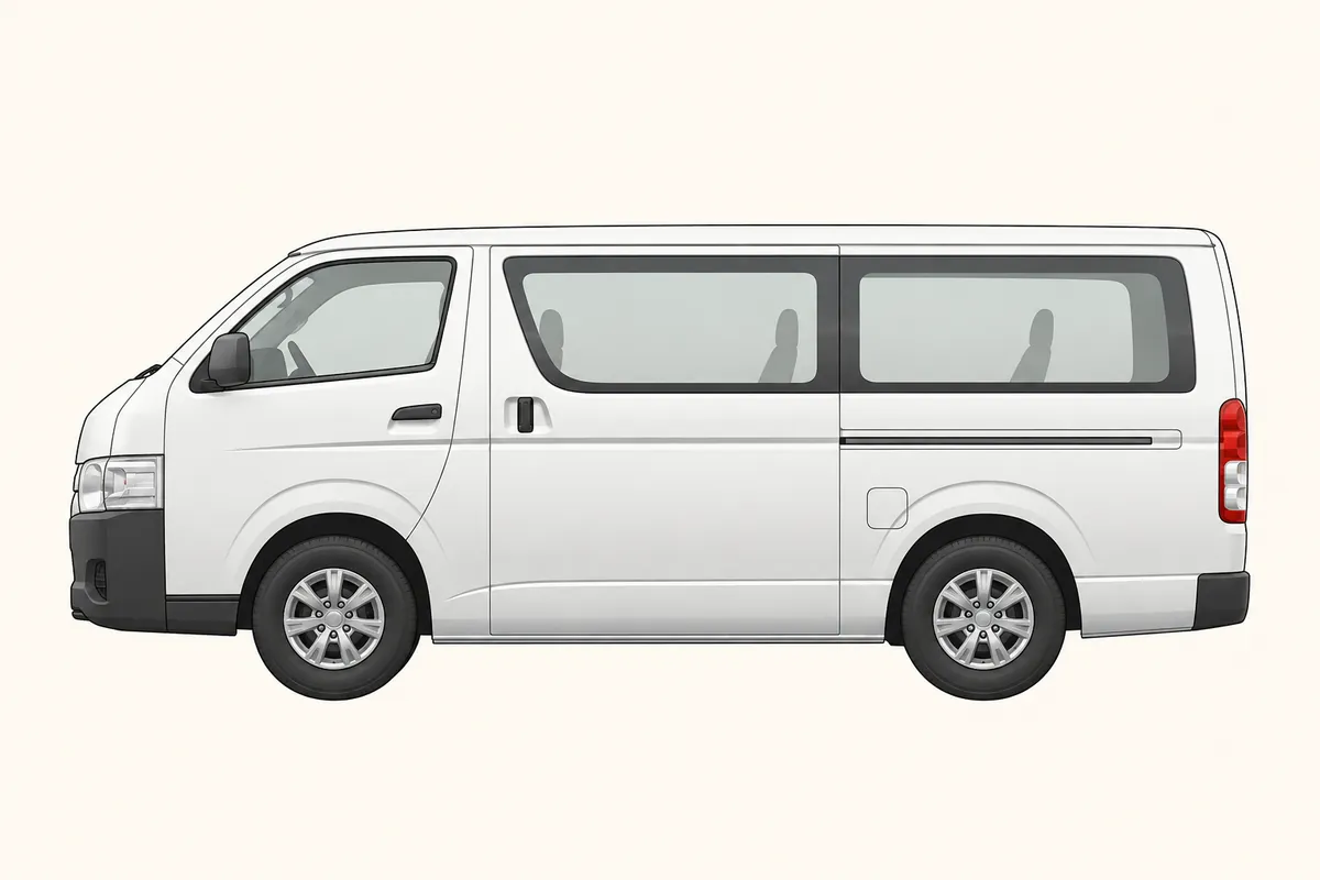 BONGO BRAWNY VANのイラスト
