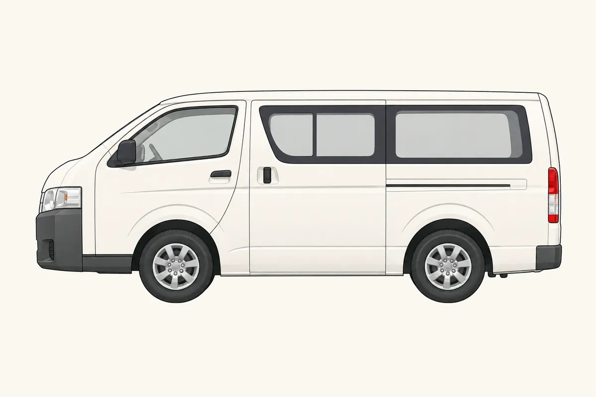 BONGO VANのイラスト