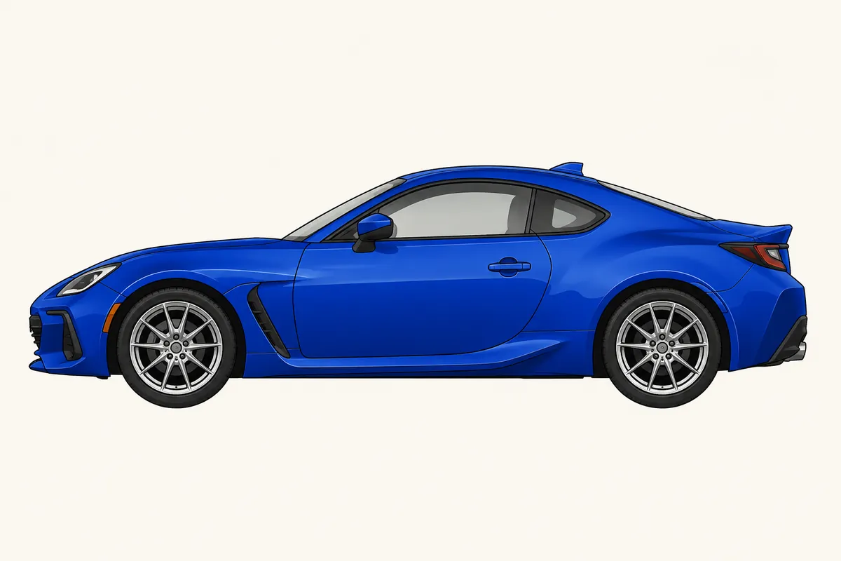 SUBARU BRZのイラスト