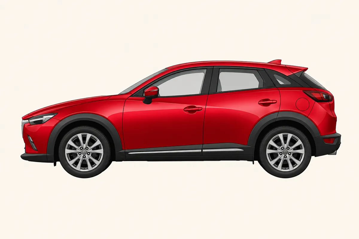 CX-3のイラスト