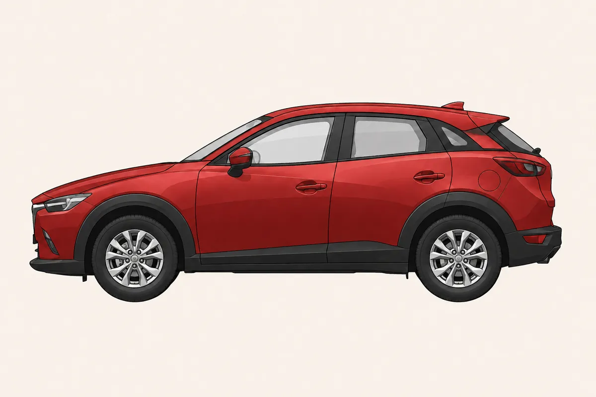 CX-3のイラスト