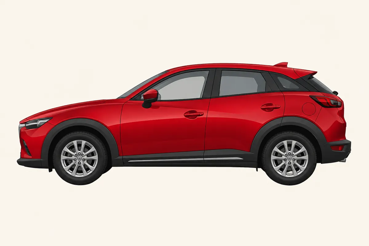 CX-3のイラスト