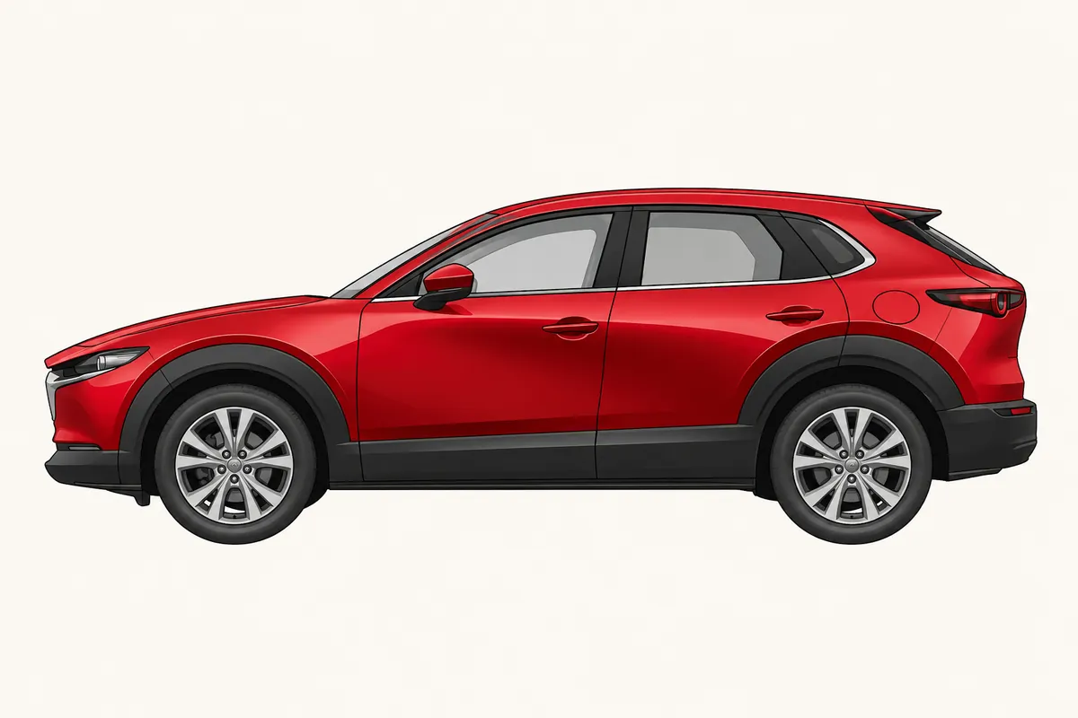 CX-30のイラスト