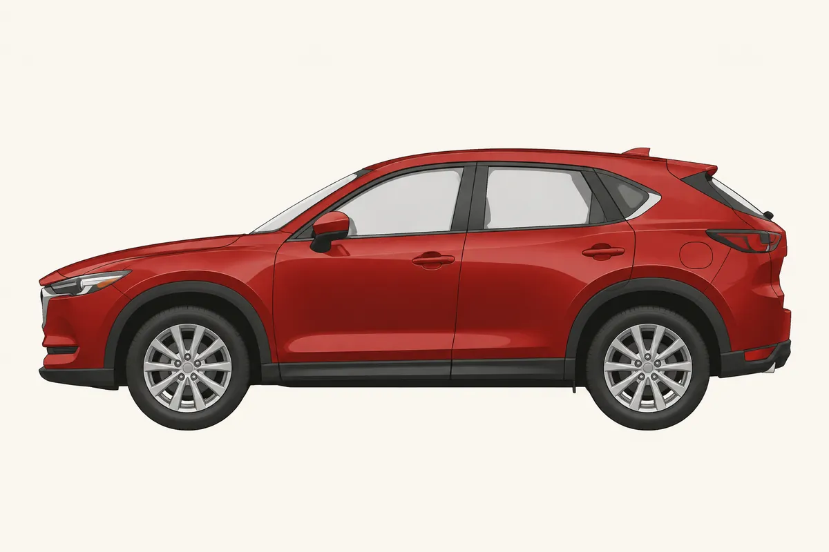 CX-5のイラスト