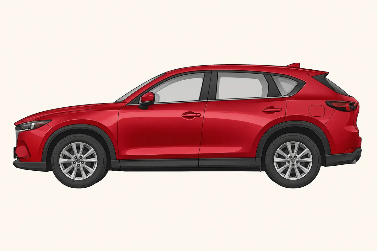 CX-5のイラスト