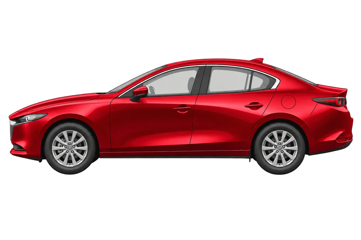 MAZDA3 SEDANのイラスト
