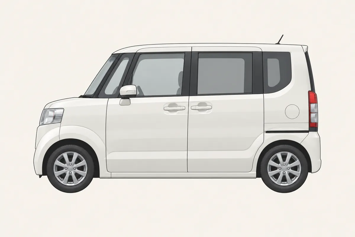 N-BOX+のイラスト