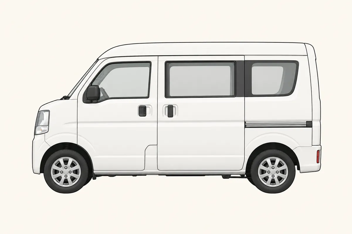 クリッパー・クリッパーリオ・NV100クリッパー・NV100クリッパーリオのイラスト
